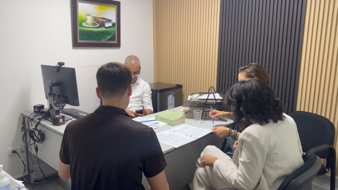 Santo Domingo, reunión con equipo local Ibérico